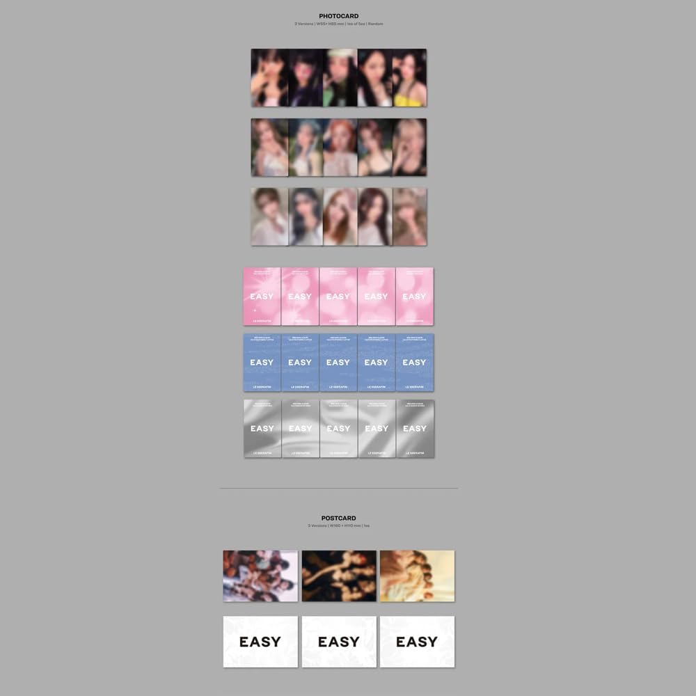 LE SSERAFIM EASY 3rd Mini Album (Vol.1) - Image 4