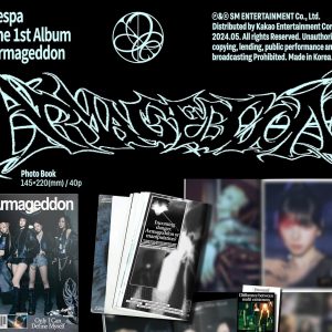 aespa Armageddon 1st Album Contents+Tracking Sealed Zine Version