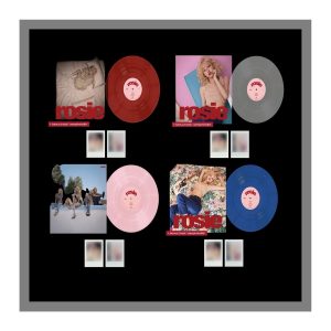 BLACKPINK ROSÉ rosie 1st Studio Album 4 Version Set Band Cover Version+Blue Version+Clear Version+Red Version+Tracking Sealed ROSE