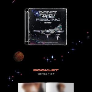EXO Don't Fight The Feeling Special Album Jewel Case Version 16p Booklet+8p Lyrics Paper+1p AR Clip Card+1p AR PhotoCard+Message PhotoCard SET+Tracking Kpop Sealed