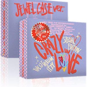 ITZY - [ SPECIAL EDITION] Crazy In Love The 1st Album + Extra Photocards Set (Jewel case ver.), Purple