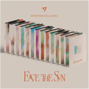 PLEDIS SEVENTEEN - Face the Sun [CARAT ver.] 4th Album+Extra Photocards Set (Random ver.), 150 x 210 x 14 mm, PLD0155