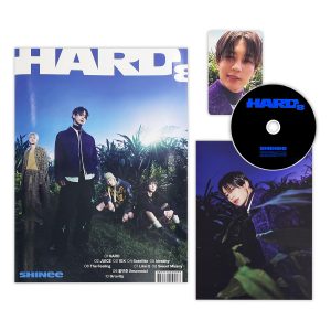 SHINee - 8th Album [Hard] (Runner Ver.) Cover + CD-R + Photo Book + Photo Card + Bromide + Poster + 4 Hologram Photocards