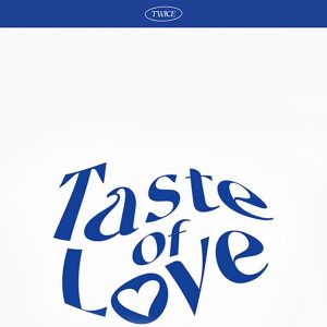 TWICE – 10th Mini Album [Taste of Love] (In Love Ver.) Cover + Sleeve + Photobook + CD-R + Lenticular + Tasting Card + Coaster + Photocard + 2 Pin Button Badges