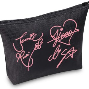 BPink BLINK Fan K-pop Girl Group Makeup Bag - K-pop Merchandise Singer Fan Gift