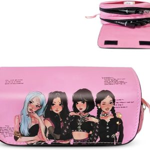 Cute Marker Pen Organizer Big Storage Pen Pouch Bag for Office Supplies