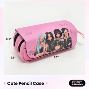 Cute Marker Pen Organizer Big Storage Pen Pouch Bag for Office Supplies