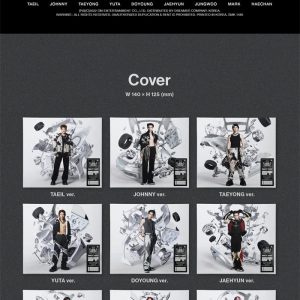 NCT 127 2 Baddies 4th Album Digipack CD+Poster+Folding poster on pack+Booklet+Photocard+Tracking (9 Version SET)