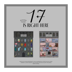 SEVENTEEN 17 IS RIGHT HERE Best Album Folded poster on pack+Outbox+Photobook+Archiving book+Lyric book+Team photobook+Photocard+Tracking Sealed SVT HERE Version