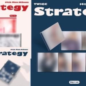 TWICE STRATEGY 14th Mini Album Standard 3 Ver + Step 4 9 Ver + Hightlight Set
