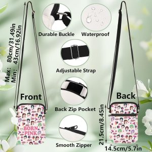WZMPA Koreanp Pink Team Crossbody Bag